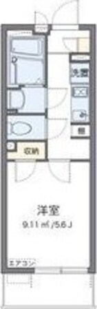 クレイノコンフォール 東中島の物件間取画像
